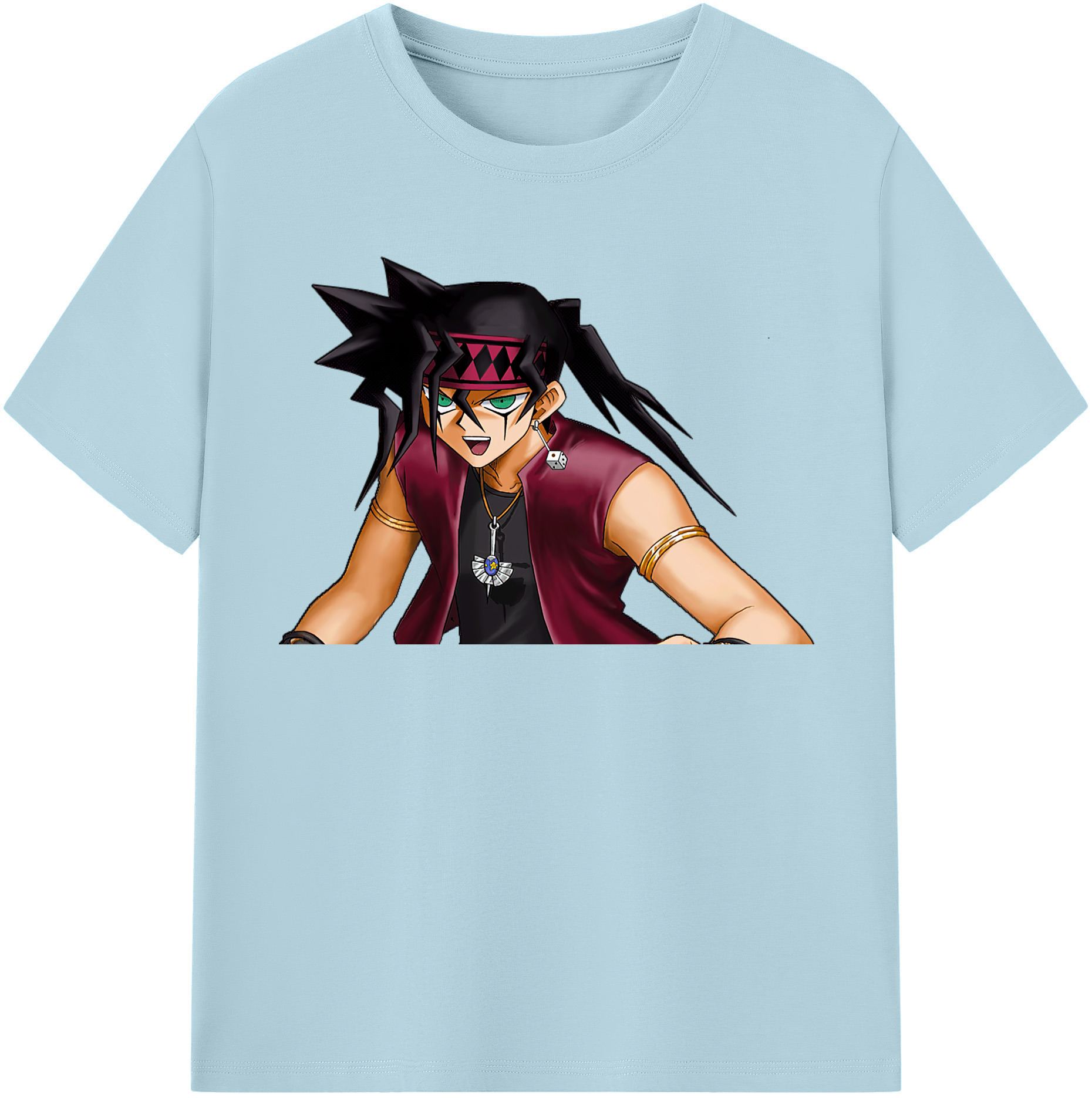 （画像用） 遊☆戯☆王 Yu-Gi-Oh! 綿100％半袖Tシャツ（フロントプリント）